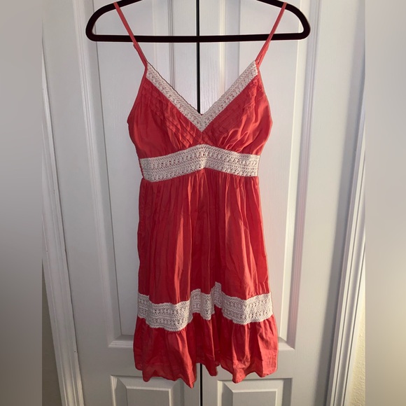 Rampage Pink and white lace Dress in excellent condition Size Small in Women. - Picture 4 of 10